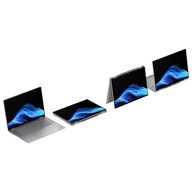 Ноутбук HP OmniBook X Flip x360 16-ar0000ua 16" 3K OLED Touch, AMD AI 7 350, 32GB, F1TB, UMA, Win11