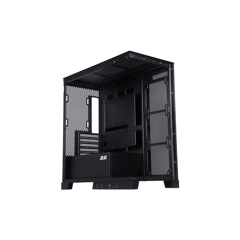Корпус 2E Gaming Fantom GK701B, без БП, 2xUSB 3.0, 1xUSB Type-C, 4x120mm ARGB, controller with remote