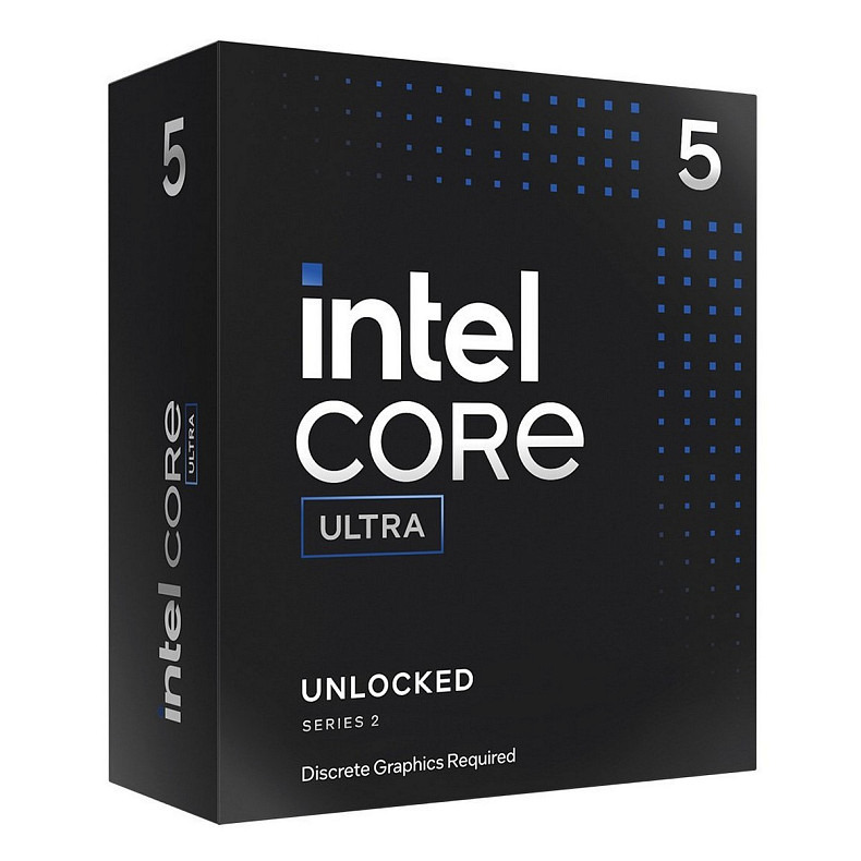 Процесор Intel Core Ultra 5 245KF 3.6GHz (24MB, Arrow Lake, 125W, S1851) Box (BX80768245KF)