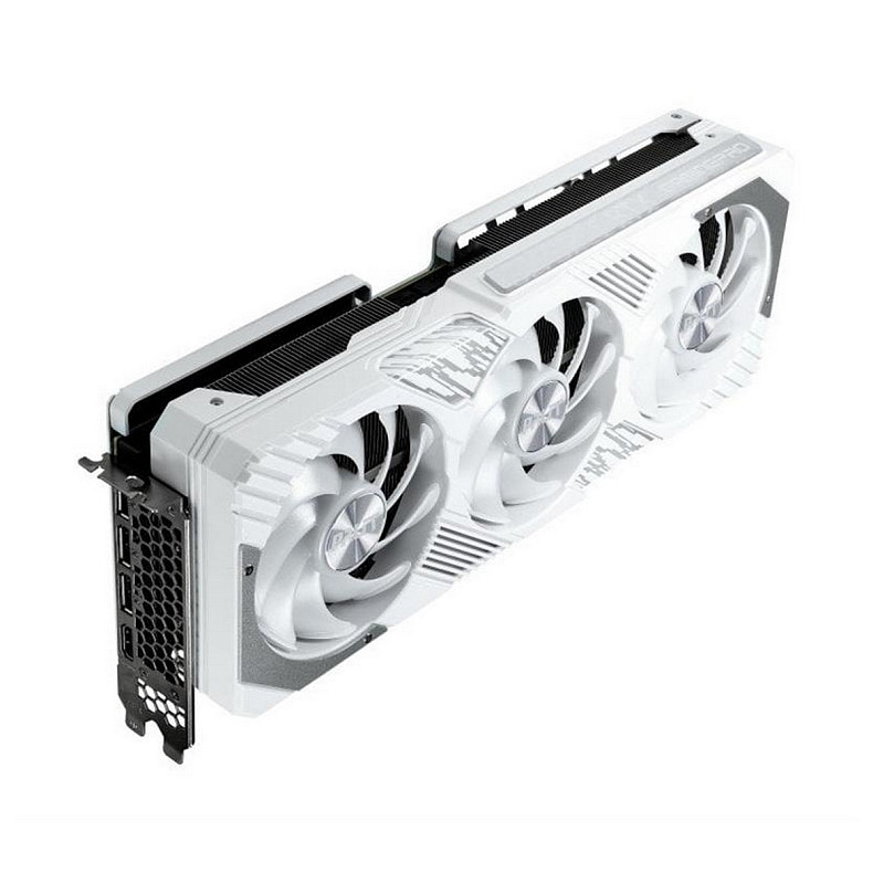 Відеокарта GF RTX 4070 Ti Super 16GB GDDR6X GamingPro White OC Palit (NED47TST19T2-1043W)