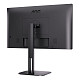 TFT 27" AOC Q27V5C/BK, QHD, IPS, 75Гц, 1 мс, HDMI, DP, USB-C, USB-hub, HAS, Pivot, колонки, черный