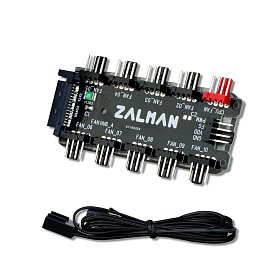 Контроллер Zalman PWM10 FH, 10 fans, 3/4 pin, SATA