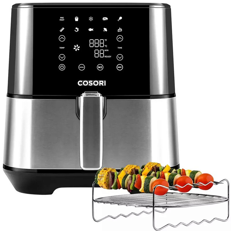 Мультипіч Cosori Stainless steel with dehydrate 5.5-Litre CP258-AF-DEU