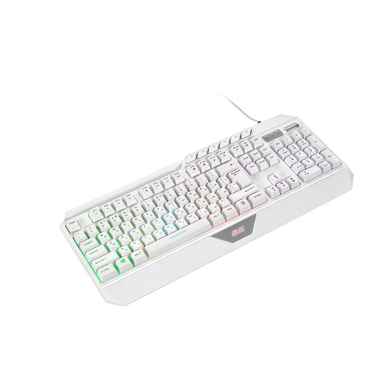 Клавиатура 2E GAMING KG315 RGB USB White Ukr