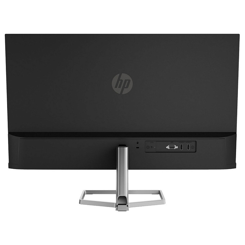 TFT 27" HP M27fe, IPS, 75Hz, VGA, 2xHDMI, чорно-сріблястий