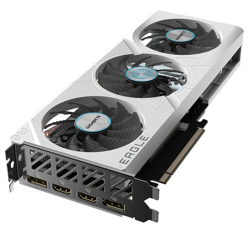 Видеокарта GF RTX 4060 8GB GDDR6 Eagle Ice OC Gigabyte (GV-N4060EAGLEOC ICE-8GD)