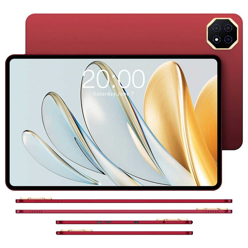 Планшет Teclast T60AI 6/128GB Cherry Red (T8E3/TL-112758)