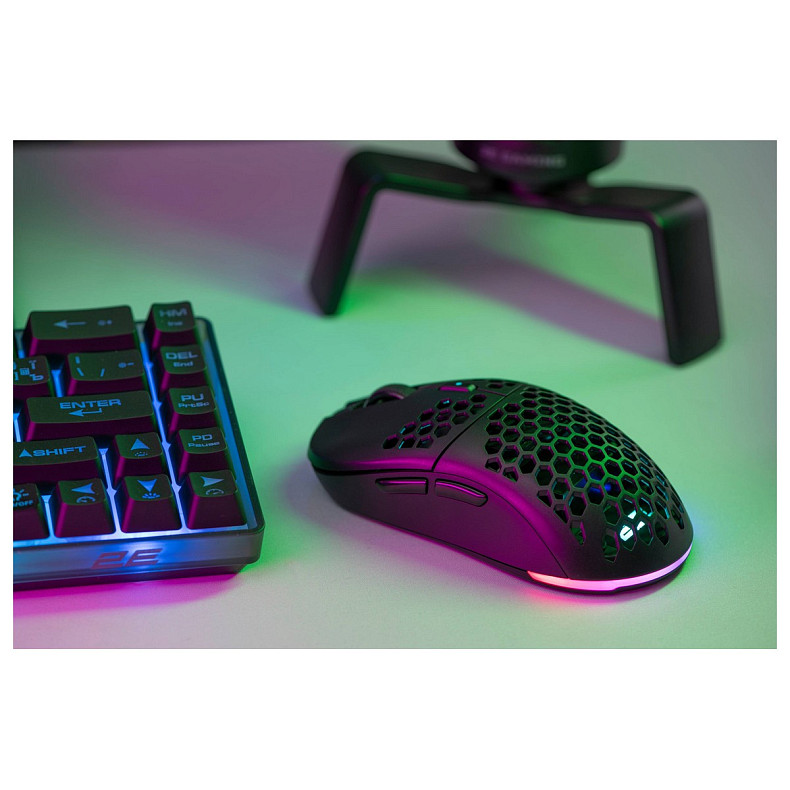 Мышка 2E GAMING HyperDrive Pro WL, RGB Black (2E-MGHDPR-WL-BK)