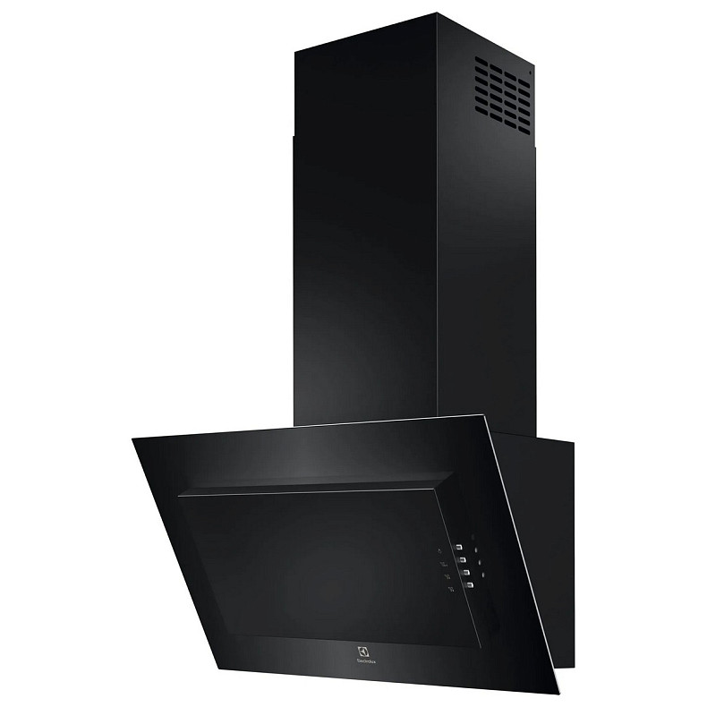 Витяжка Electrolux вертикальна, 60см, 600м куб год., чорний