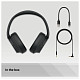 Наушники Over-ear Sony WH-CH720N BT 5.2, ANC, SBC, AAC, Wireless, Mic, Черный