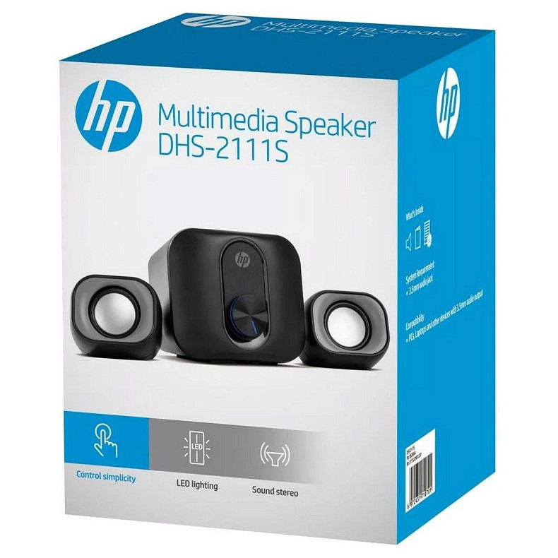 Акустична система 2.1 HP DHS-2111S, 6+5Вт, USB