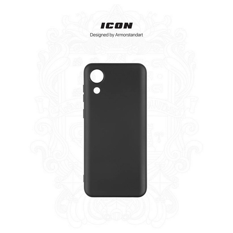 Чохол-накладка Armorstandart Icon для Samsung Galaxy A03 Core SM-A032 Black (ARM60878)