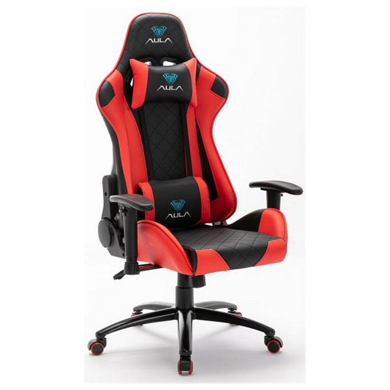 Крісло для геймерів Aula F1029 Gaming Chair Black/Red (6948391286181)