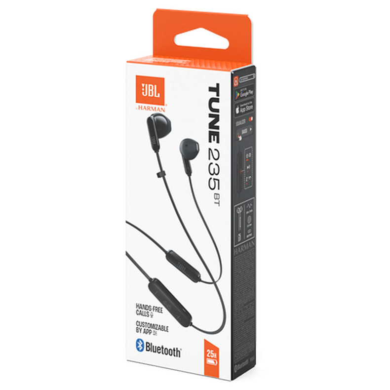 Наушники JBL Tune 235BT Black (JBLT235BTBLK)