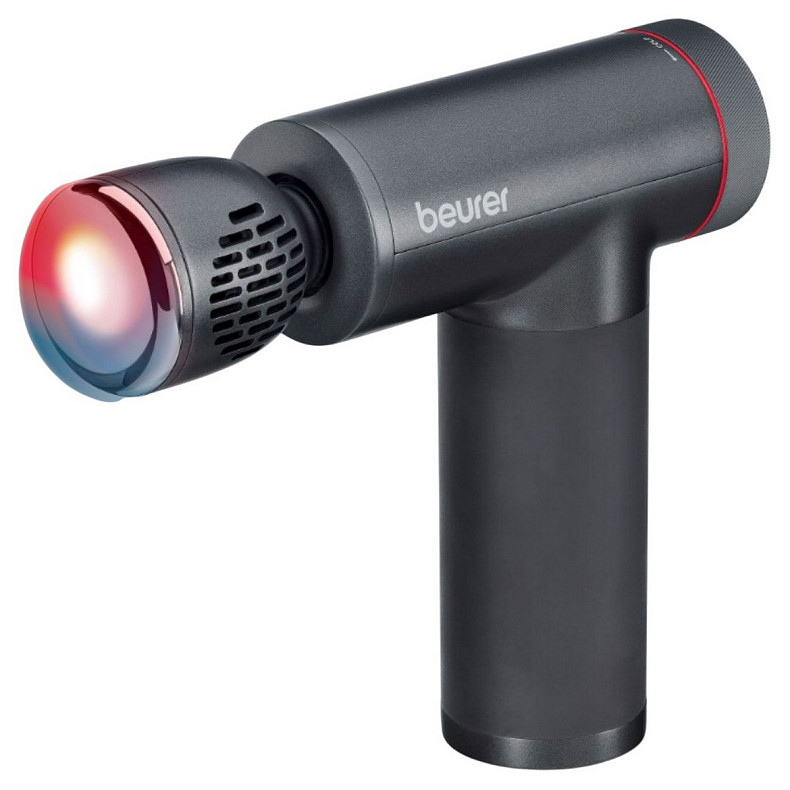 Масажер Beurer для тіла, літій- іонний акум., вага - 1,035кг, змінний чохол, чорний
