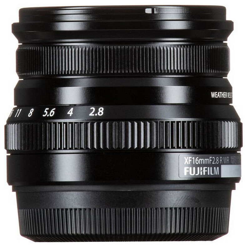 Объектив Fujifilm XF 16mm F2.8 R WR Black