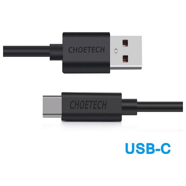 Кабель Choetech USB - USB-C, 2м (AC0003)