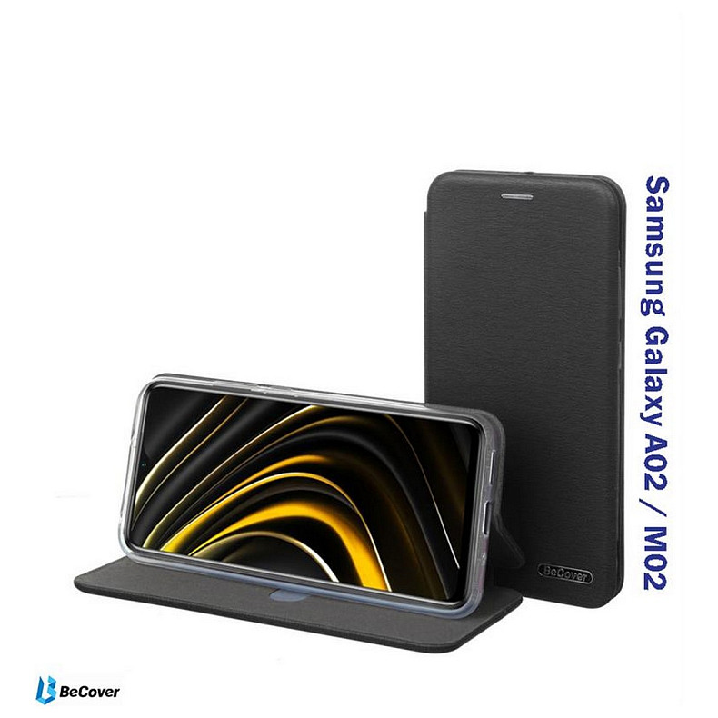 Чeхол-книжка BeCover Exclusive для Samsung Galaxy A02 SM-A022/M02 SM-M022 Black (707005)