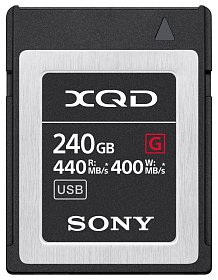 Карта пам'яті XQD Sony 240GB G Series R440MB/s W400MB/s (QDG240F)