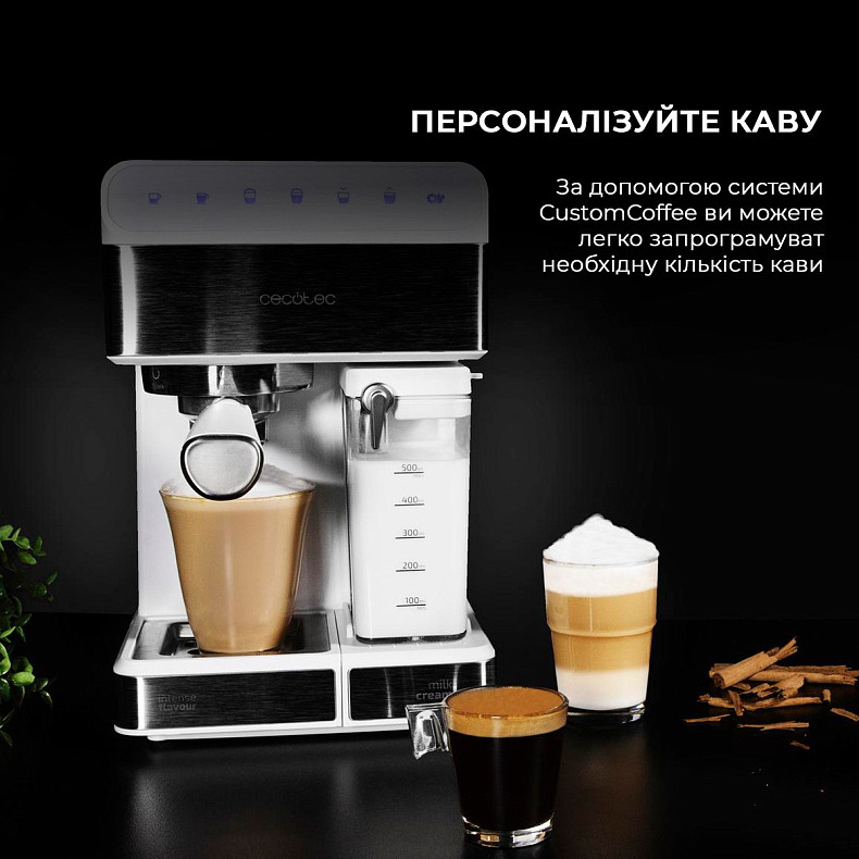 Кофеварка рожковая CECOTEC Power Instant-ccino 20 Touch Bianca