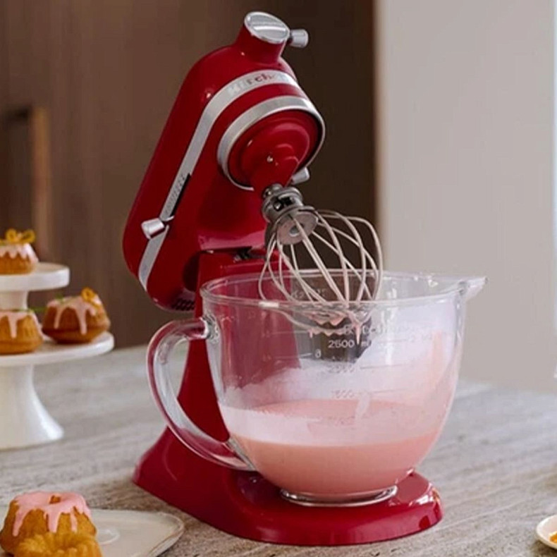 Кухонний комбайн KitchenAid Artisan MINI  3,3 л 5KSM3311XECA з відкидним блоком карамельне яблуко