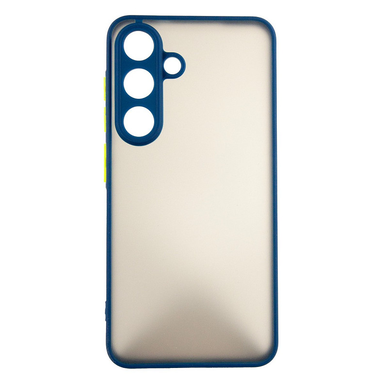 Чохол-накладка Dengos Matt для Samsung Galaxy S25 SM-S931 Blue (DG-TPU-MATT-162)