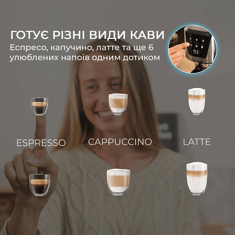 Кофеварка эспрессо CECOTEC Power Espresso 20 Cream