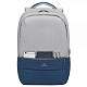 Рюкзак для ноутбука Rivacase 7567 (Grey/ Dark Blue) 17.3" Prater