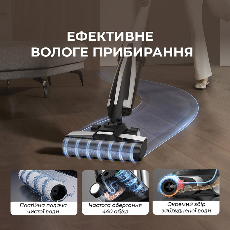 Беспроводной мойщик пола Deerma VX100