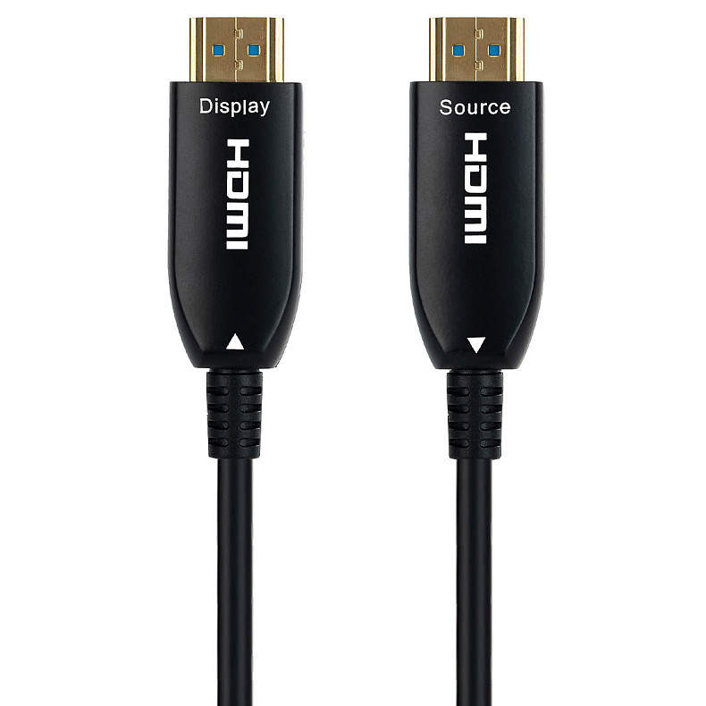 Кабель оптичний (AOC) HDMI V.2.1, 8К 60Гц/4К 144Гц, позолочені конектори, 10 м