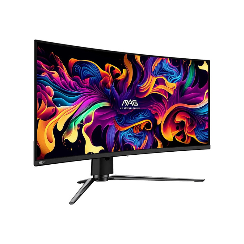 Монітор MSI 34" MAG 341CQP 2xHDMI, DP, USB-C, 2xUSB, QD-OLED, 3440x1440, 21:9, 175Hz, 0.03ms, sRGB 1