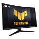 Монітор Asus TUF Gaming VG27WQ3B 27" VA Чорний вигнутий 180 Гц (90LM0AQ1-B01170)