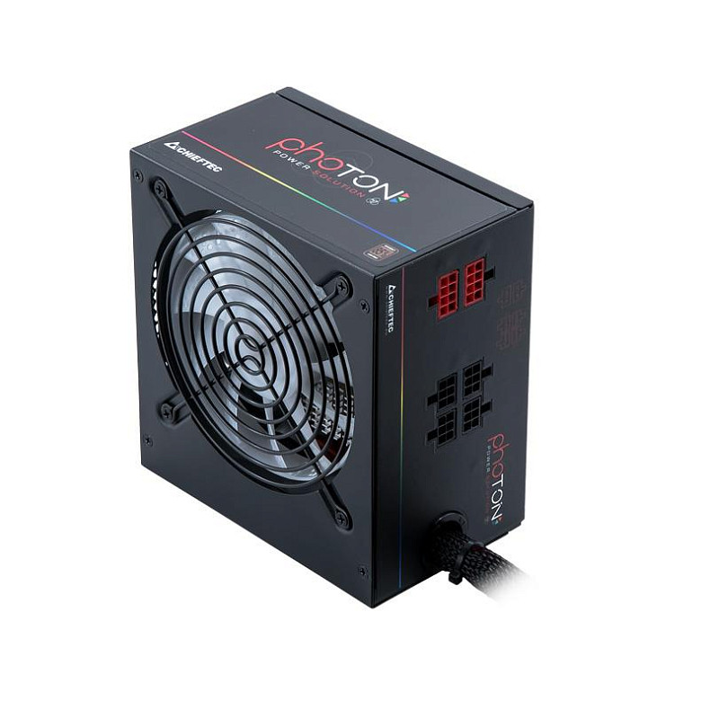 Блок питания Chieftec CTG-750C-RGB, ATX 2.3, APFC, 12cm fan, КПД 85%