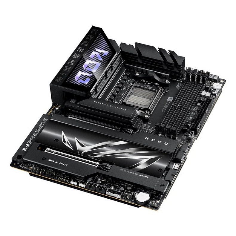 Материнская плата ASUS ROG CROSSHAIR X870E HERO sAM5 X870E 4xDDR5 M.2 HDMI WiFi BT ATX