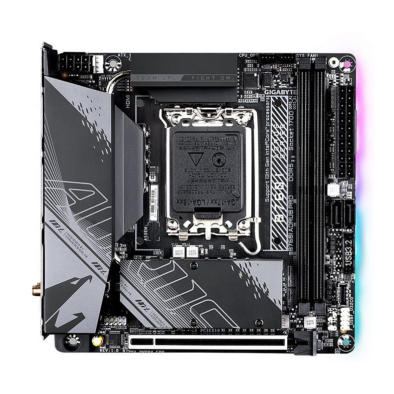 Материнская плата Gigabyte B760I Aorus Pro Socket 1700