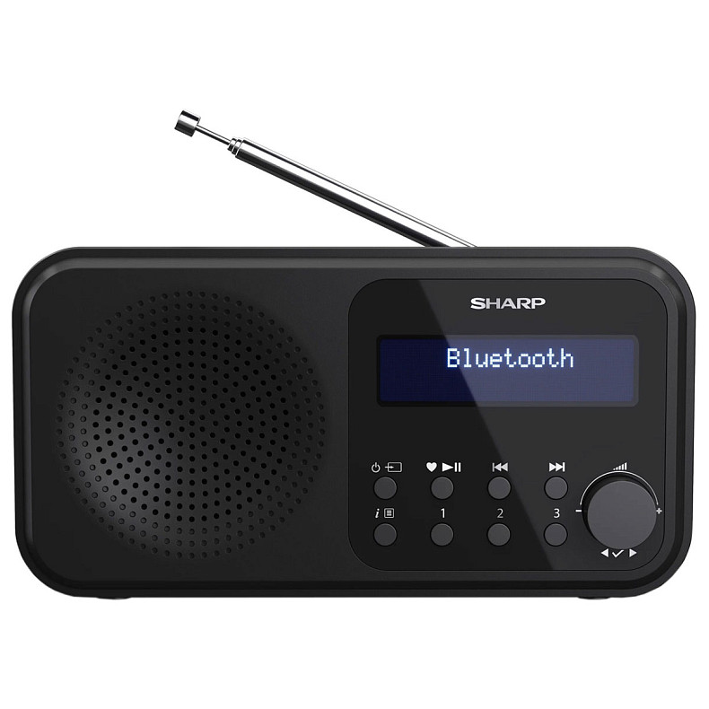 Радіоприймач Sharp DR-P421 Black