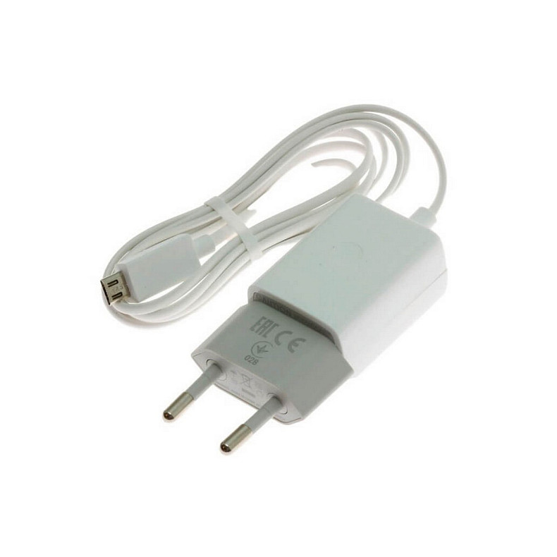 Сетевое зарядное устройство Motorola SPN5816C (0.55A) White + кабель microUSB