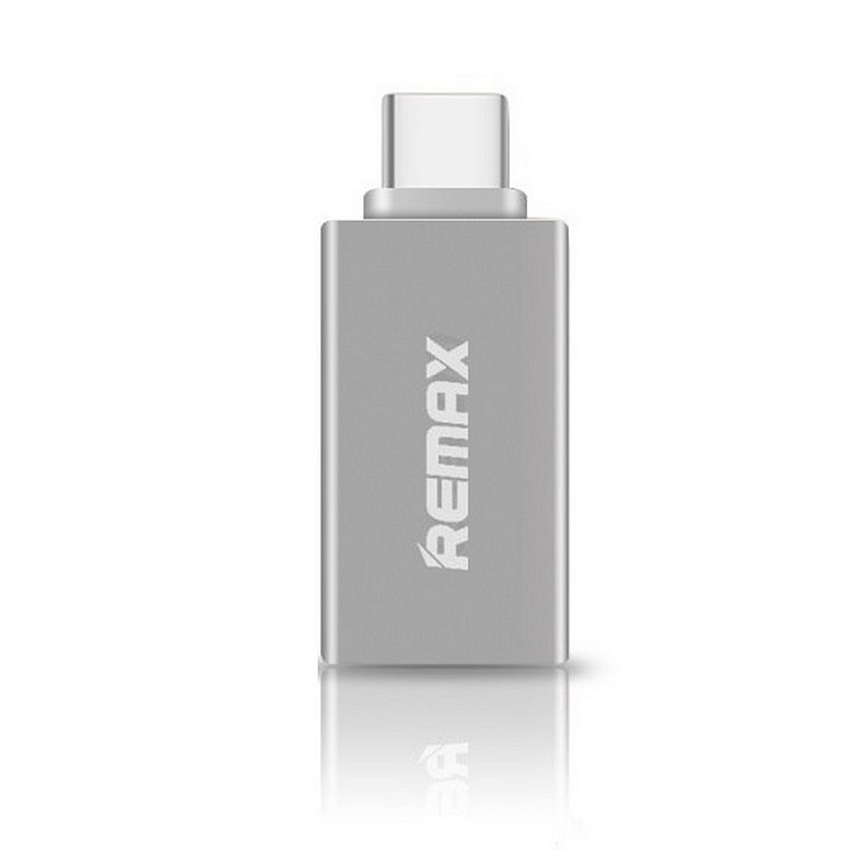 Адаптер Remax Glance USB-USB Type-C RA-OTG1 Silver (2000700004672)