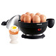 Яйцеварка Sencor, 380Вт, механічне керув., 3 рівня приготування, на 7 яєць, метал/пластик, чорний