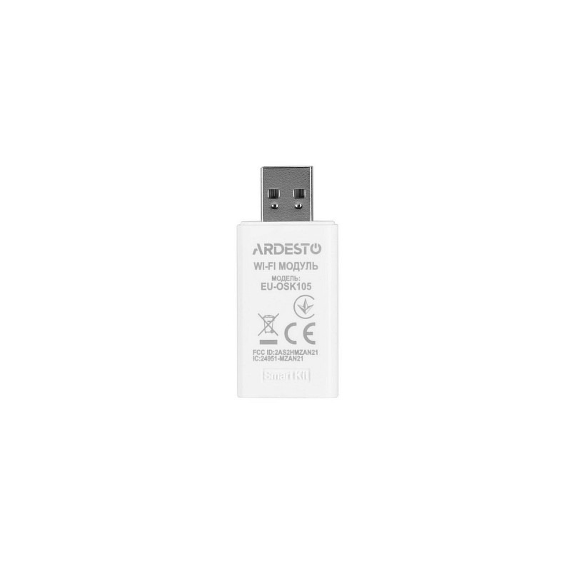 Кондиціонер Ardesto ACM-18ERP-R32-WF-AG-S 50м2 інвертор 18000BTU 5.2кВт A++/A+ -20°С Wi-Fi R32 білий