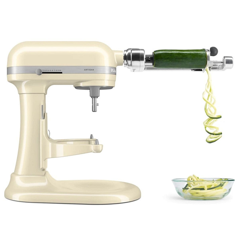 Кухонний комбайн KitchenAid Artisan 6,6 л 5KSM70SHXEAC з підйомною чашею, кремовий