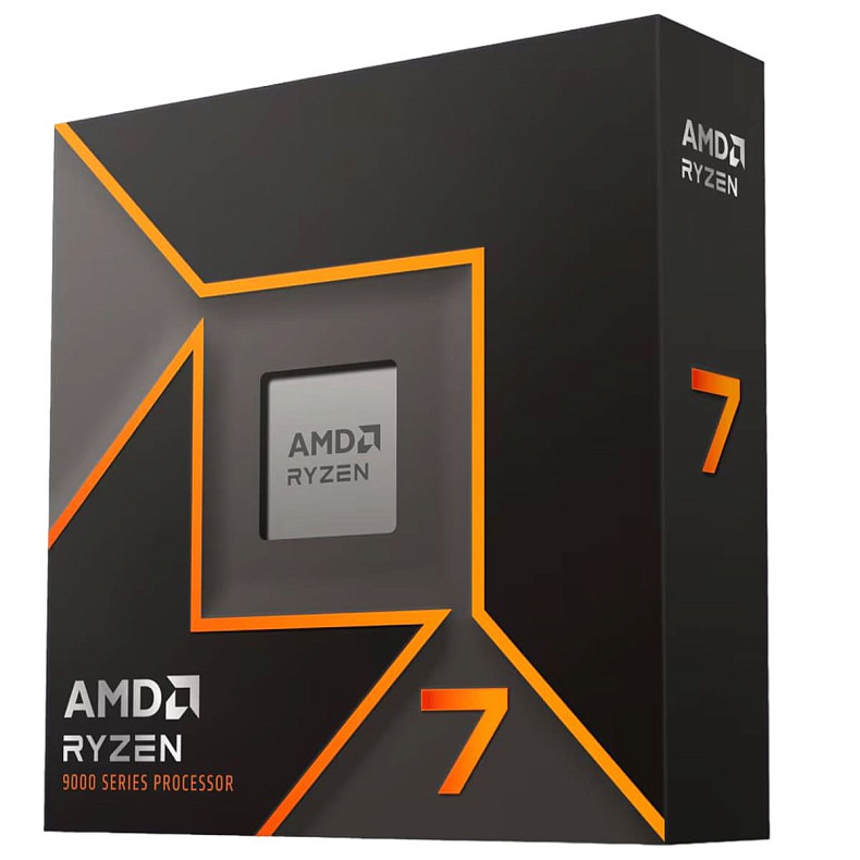 Процесор AMD Ryzen 7 8/16T 9700X (3.8GHz/5.5GHz 40MB 65W AM5) box with Radeon Graphics