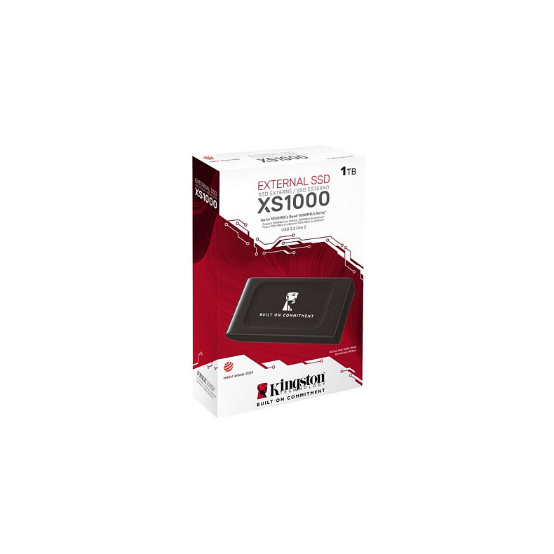 SSD диск зовнішній Kingston SXS1000 BoC Portable 1.0ТB Black (SXS1000/1000GA)