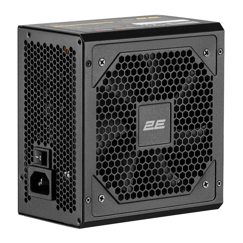 Блок питания 2E GAMING Solid Power (650W), >85%, 80+ Bronze, 120мм, 1xMB 24pin(20+4), 2xCPU 8pin