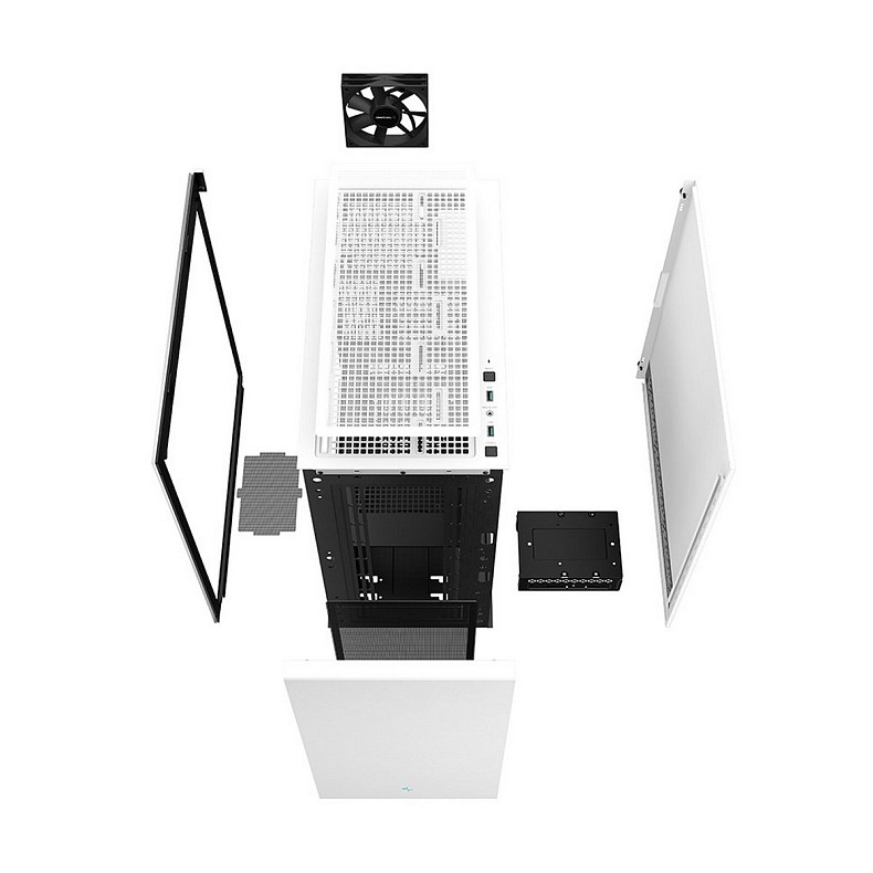 Корпус DeepCool CH510 White без БЖ (R-CH510-WHNNE1-G-1)