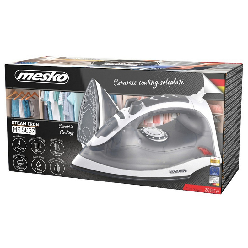 Утюг Mesko MS 5037 grey