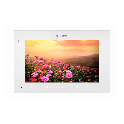 Комплект видеодомофона Slinex SQ-07MTHD White + вызывная панель Slinex ML-15HD Grey