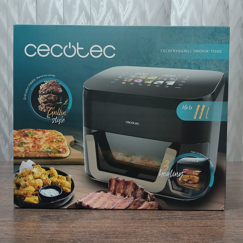 Мультипечь CECOTEC Cecofry&Grill Smokin 11000 - Уценка