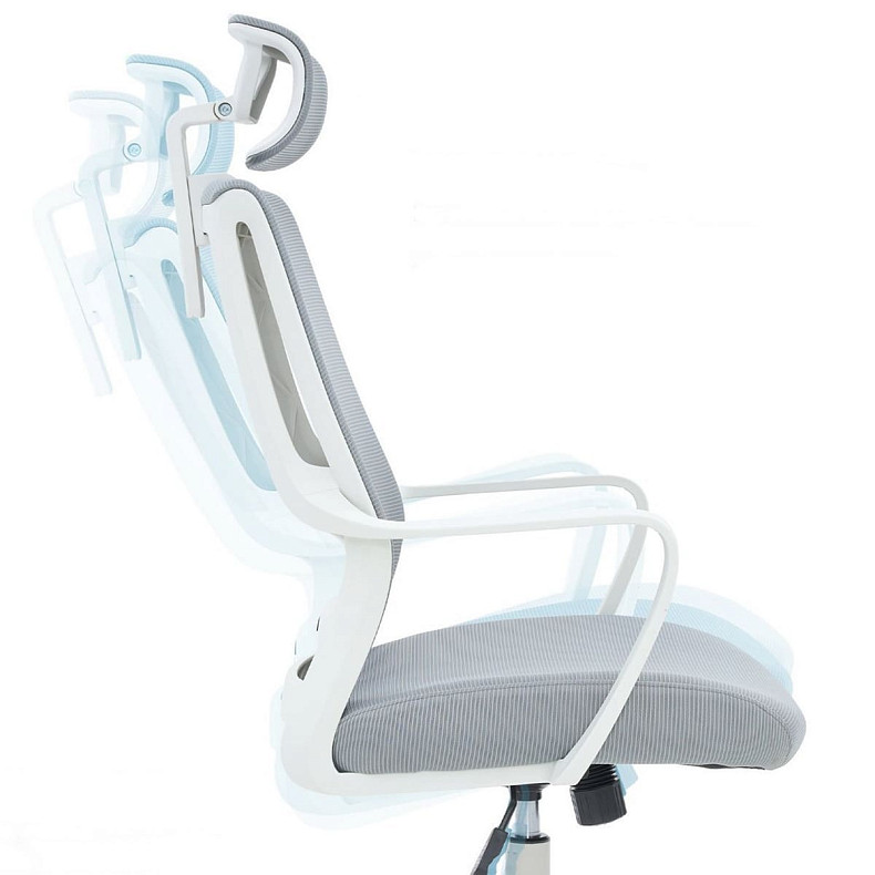 Офисное кресло OfficePro Harmony OC310-W-LG-LG