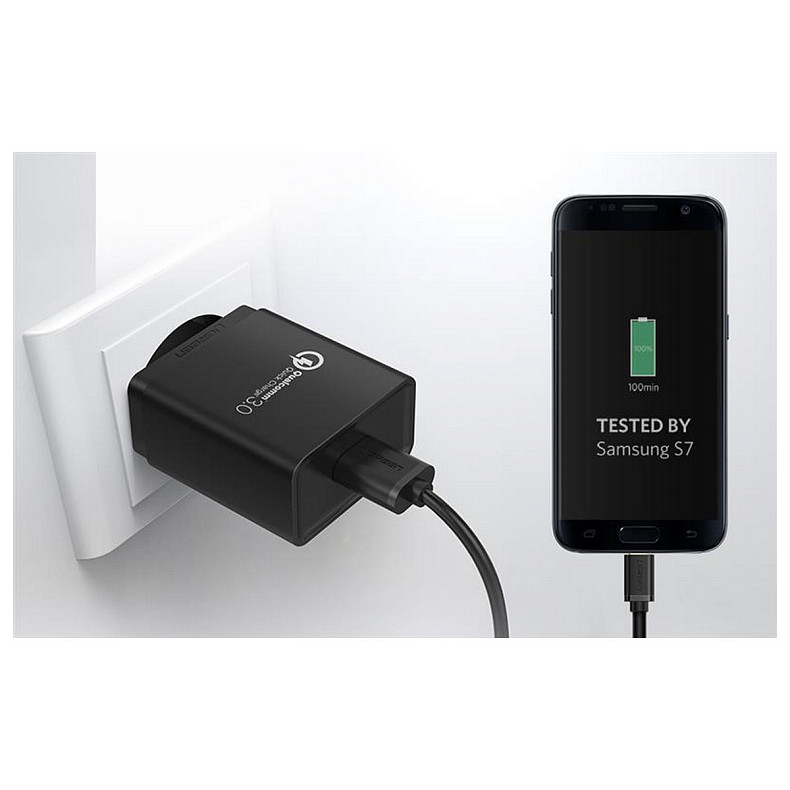 Зарядний пристрій Ugreen CD122 Black (70273)